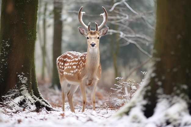 Hirsche im Wald