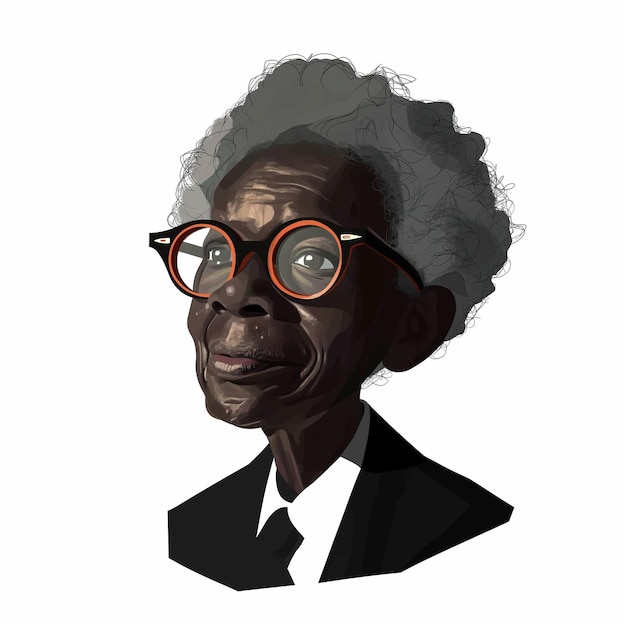 Historia afroamericana Ilustración vectorial del mes de la historia negra
