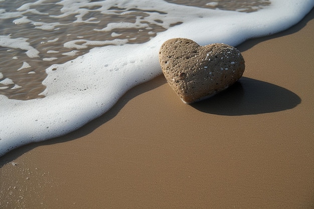 História de Amor Oceânico Coração