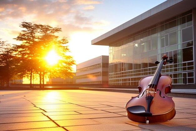 História escolar da Escola de Sinfonia Schoolyard