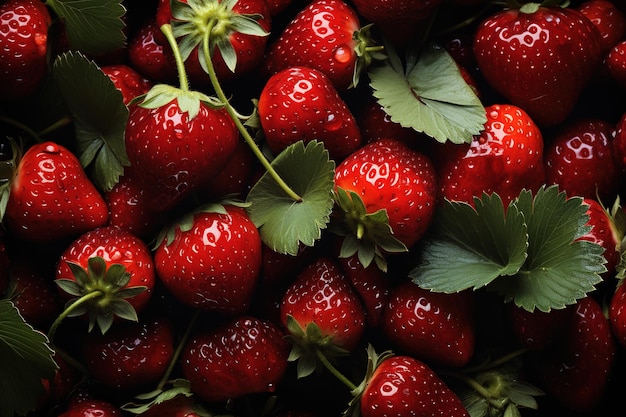 La historia de la fresa Historia Leyendas y maravillas culinarias Campos de rojo capturando la esencia de S