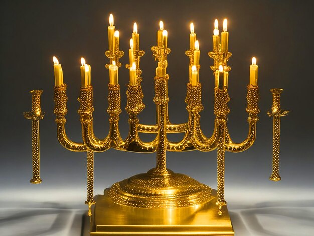 Una historia de la imagen de Hanukkah Menorah para descargar