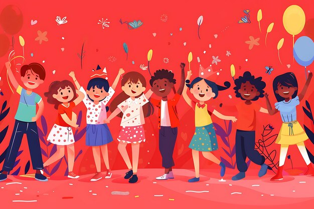Histórias de mídia social feliz dia das crianças