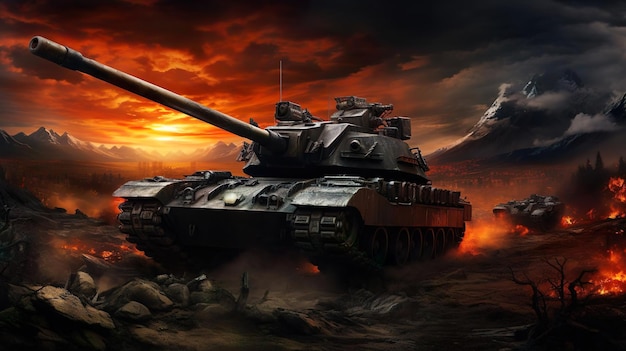 Histórico de tanques de guerra