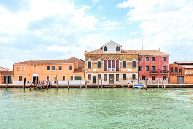 Historische Architekturgebäude in Murano