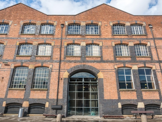 Historische Gebäude des Museum of Science and Industry in Manchester City England