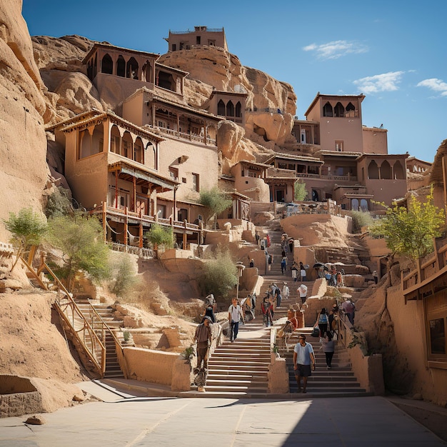 Historische Stätte der antiken Stadt Dunhuang