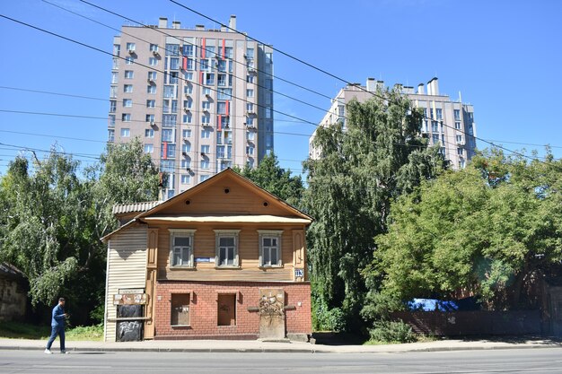 Historisches altes Haus. Nischni Nowgorod