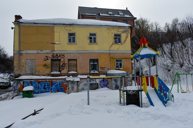 Historisches altes Haus. Nischni Nowgorod