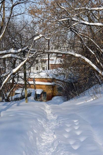 Historisches altes Haus. Nischni Nowgorod