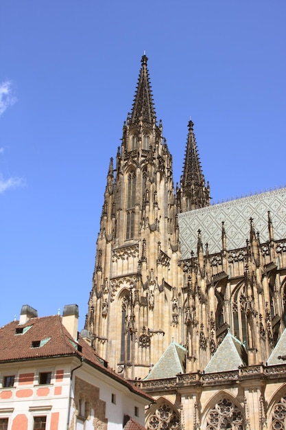 historisches Gebäude Prag Reisefoto