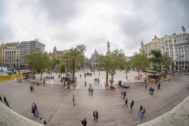 Historisches Rathausgebäude von Valencia