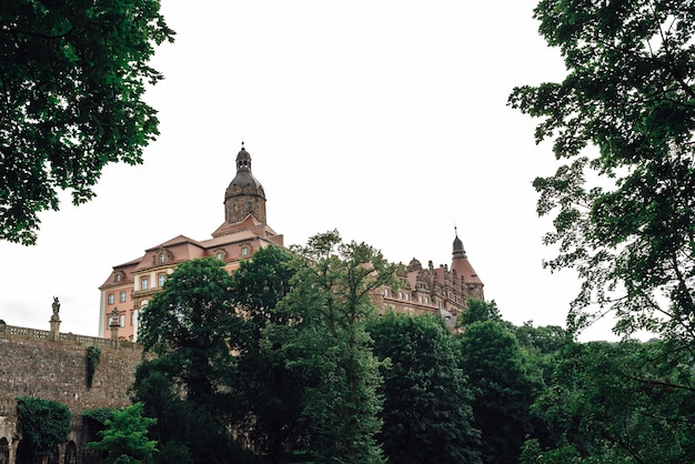 Historisches Schloss ksiaz in Swiebodzice Polen