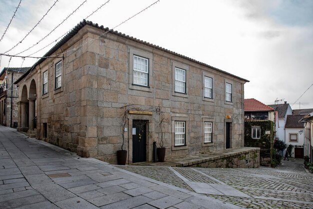 Historisches Zentrum des Dorfes Melgaco Portugal