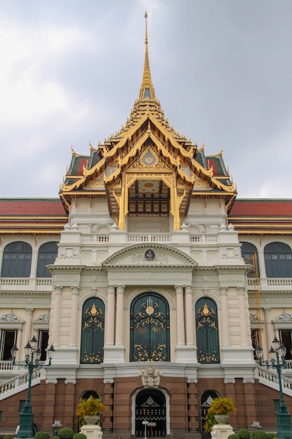 Hito del gran palacio real en bangkok en tailandia