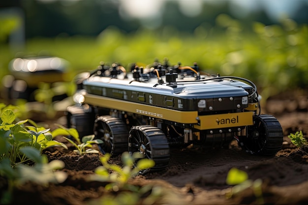 Hochpräzise Roboter überwachen ausgedehnte landwirtschaftliche Felder