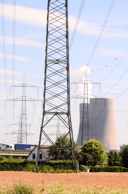 Hochspannungselektrischer Fernmeldeturm Energy Pylon