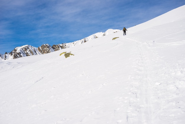 Hochtouren Richtung Gipfel