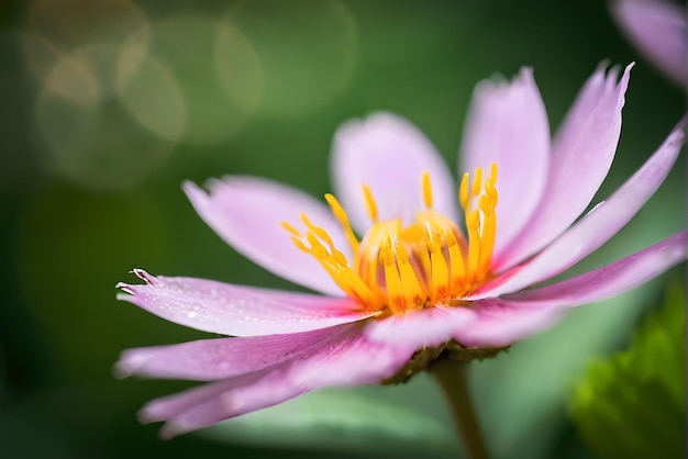 Hochwertige Fotografie von detailliertem Blumen-Bokeh