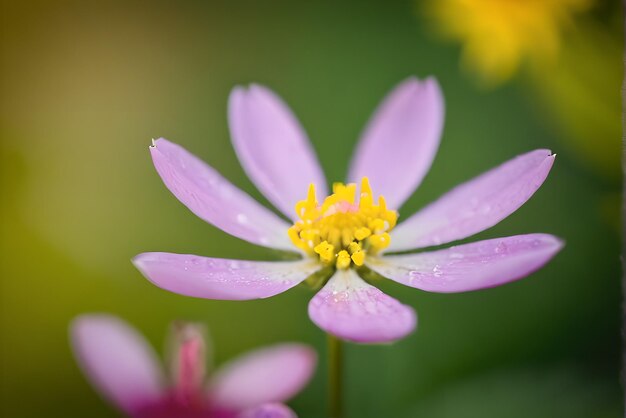 Hochwertige Fotografie von detailliertem Blumen-Bokeh