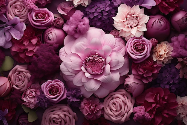 Hochwertiger Blumen-Hintergrund im Luxus-Stil