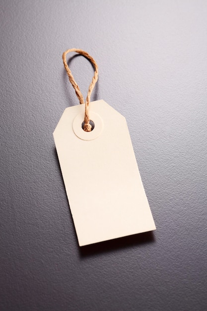 Hochwinkelansicht der Gepäckmarkierung an einer weißen Wand