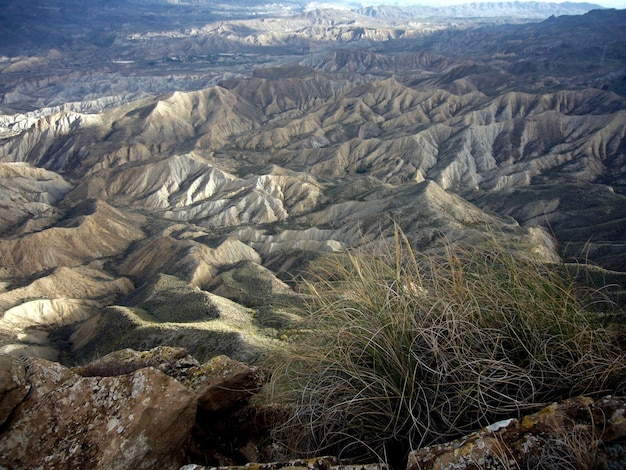 Foto hochwinkelansicht der landschaft