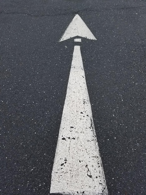 Hochwinkelansicht des Straßenschildes
