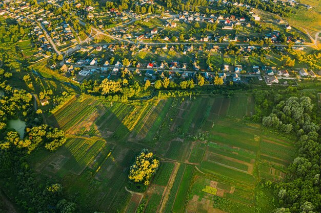 Foto hochwinkelansicht von gebäuden in der stadt