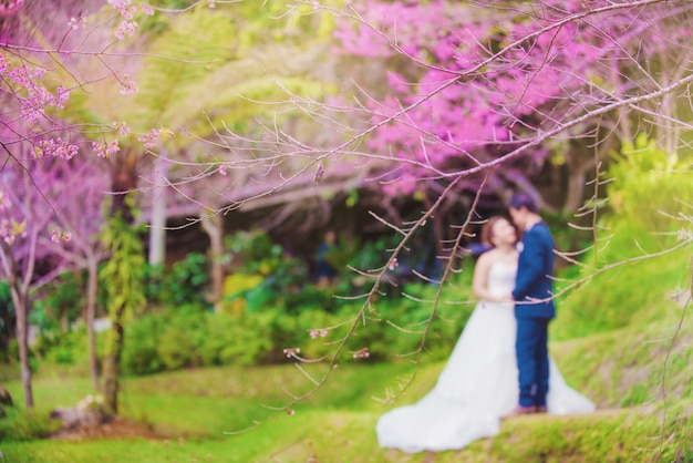 Hochzeit im Frühling