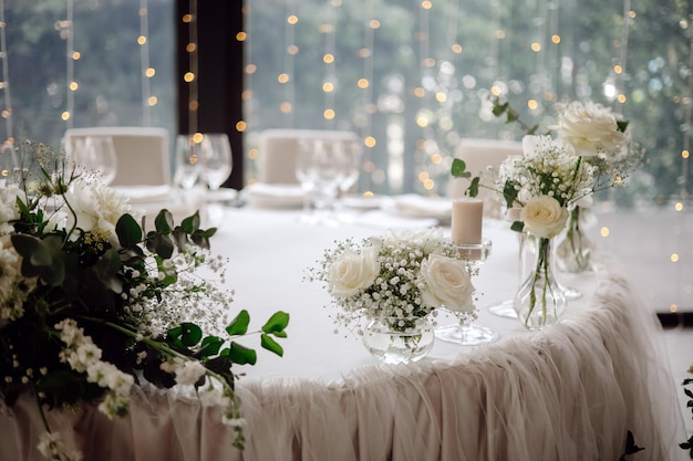 Hochzeit Tischdekoration