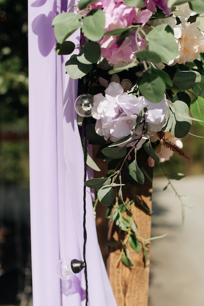 Hochzeitsdeko Hochzeitstag Straßendekoration für die Hochzeit