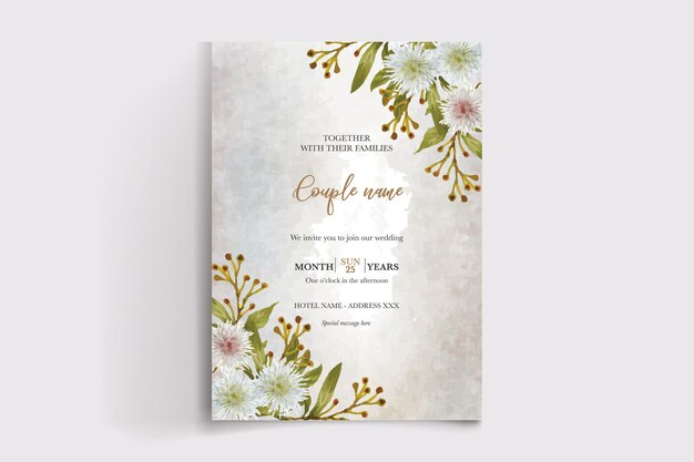 Hochzeitseinladungsvorlagen