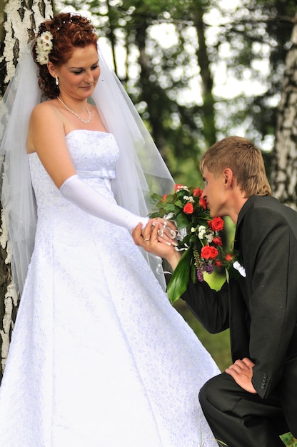 Hochzeitskuss