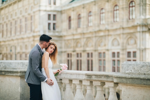 Hochzeitspaar in Wien