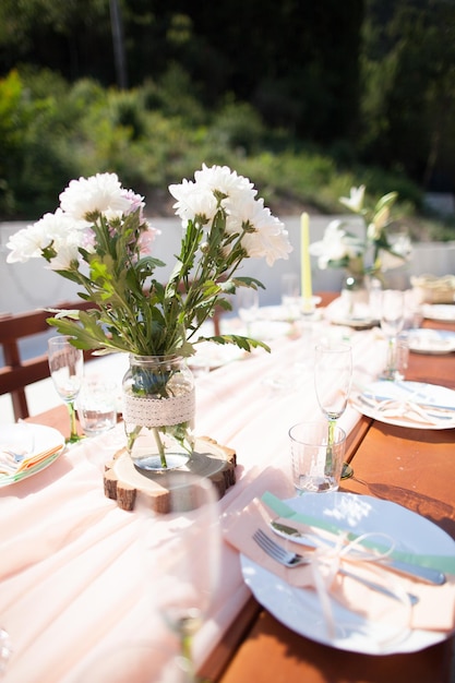 Hochzeitsstrauß und Blumenschmuck Kunsthochzeit