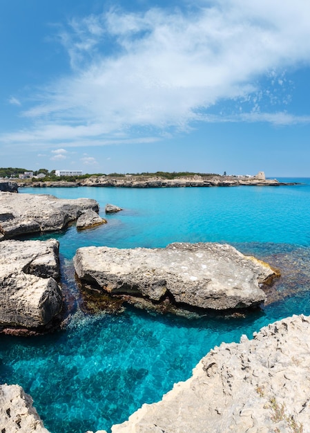 Höhle Grotta della Poesia Roca Vecchia Salento Küste Italien