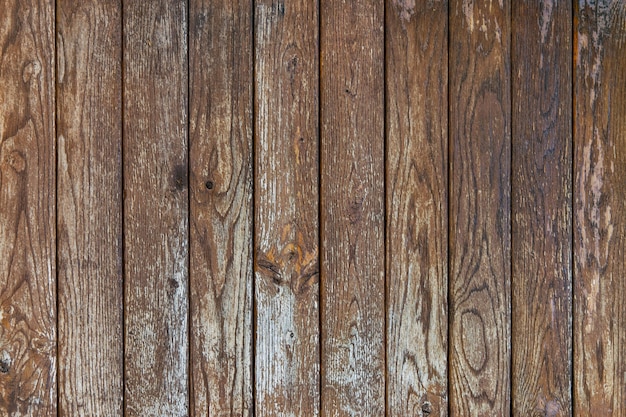 Hölzerne Hintergrundtextur, altes braunes Holz.