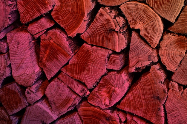 Hölzerner abstrakter Hintergrund Textur von Holzbrettern mit gealterten Ringen Alter Baum mit gealterten Ringen