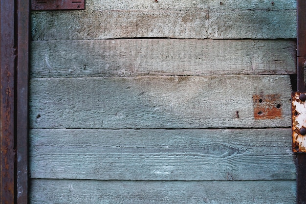 Hölzerner Hintergrund der alten Tür