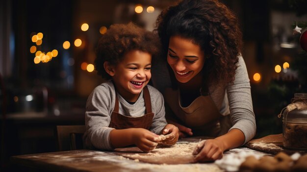 El hogar para las fiestas Madre-Hijo Pastelería de galletas Extravaganza