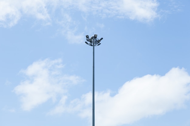 Hoher Lichtmast