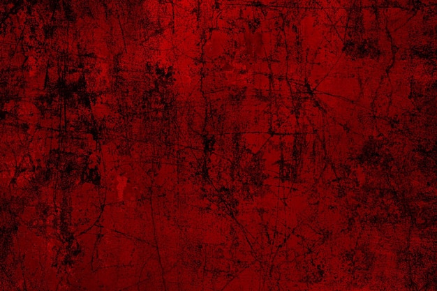 Hoja de metal rústico con textura grunge de color rojo muy rayado para el fondo