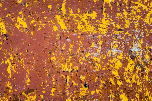 Hoja de metal viejo oxidado de acero, fondo con textura abstracta