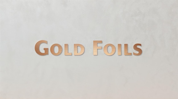 Hojas de oro