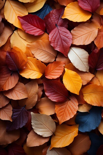 Las hojas de otoño son una excelente manera de agregar color a tu hogar.