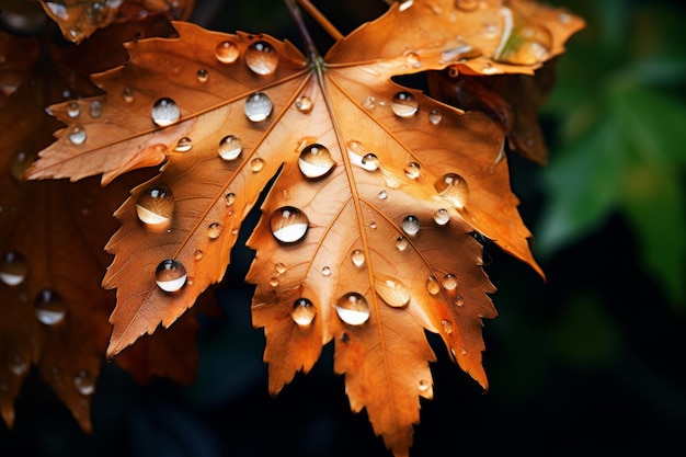 hojas de otoño