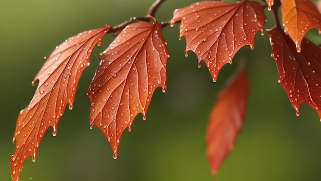 hojas de otoño