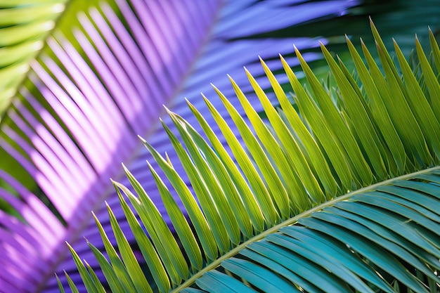 hojas de palma hawaiana tropical Bahamas verano frondosas plantas abstractas