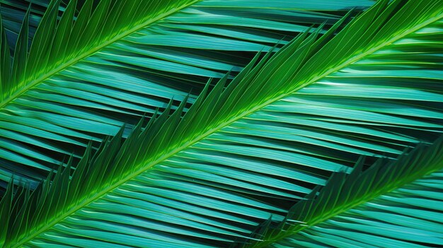 Foto las hojas de palma de la naturaleza en el fondo